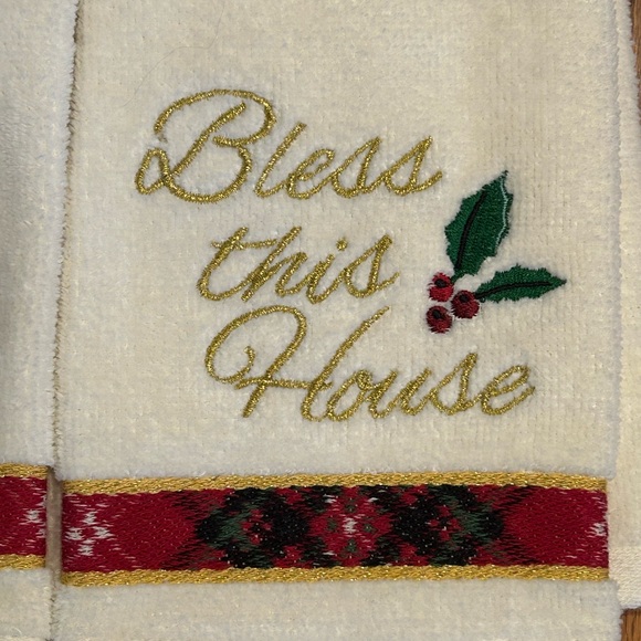 Sears Colormate Christmas Towel Set - Picture 4 of 7